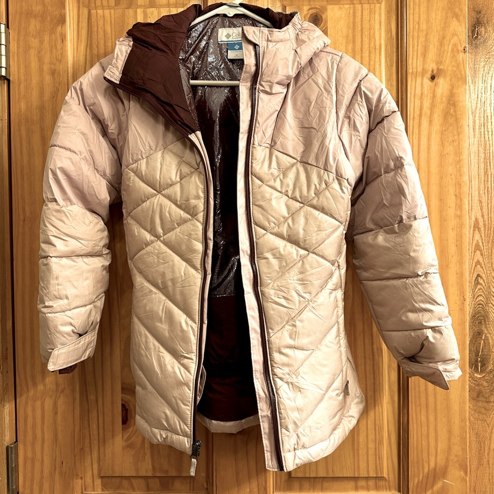 Columbia girls’ winter powder quilted jacket